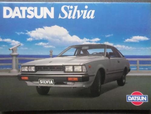 Nissan Silvia 1980 Brochure, Boeken, Auto's | Folders en Tijdschriften, Zo goed als nieuw, Nissan, Ophalen of Verzenden