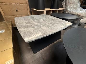 Richmond Salontafel Geisha Marmer, 89 x 89cm Grijs Vierkant beschikbaar voor biedingen