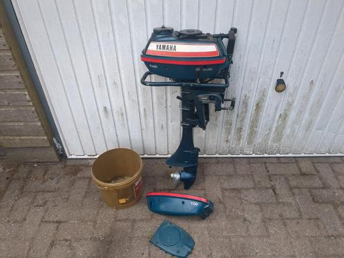 Yamaha 3.5 pk 2-takt luchtgekoeld buitenboordmotor, Watersport en Boten, Bootonderdelen, Gebruikt, Motor en Techniek, Zeilboot of Motorboot