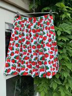 Retro plooirok met aardbeienmotief, Grace Karin, maat 38, Maat 38/40 (M), Overige kleuren, Grace Karin, Ophalen of Verzenden