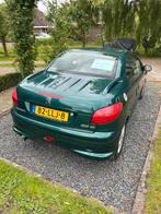 Peugeot 206 1.6 16V CC 2002 Groen ROLAND GARROS uitvoering., Voorwielaandrijving, 4 cilinders, Cabriolet, 4 stoelen