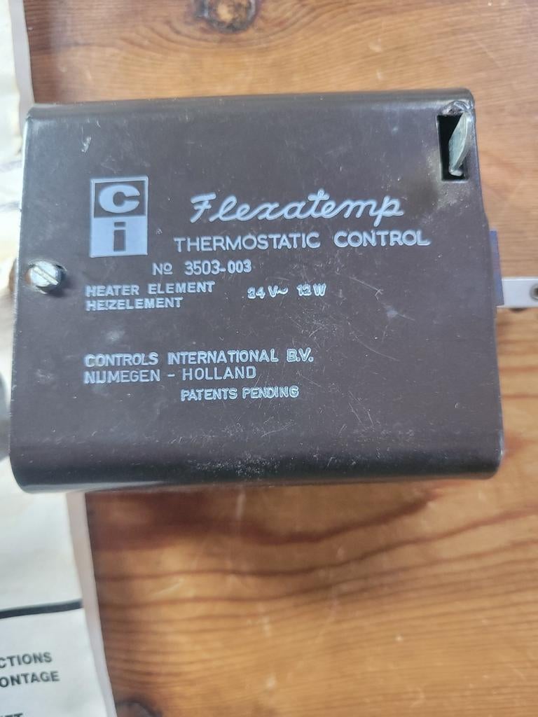 Thermostaat voor oliekachel - Flexatemp, Ophalen of Verzenden, Gebruikt