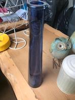 vaasje 100% recycle glas  handmade Spain, Huis en Inrichting, Woonaccessoires | Vazen, Blauw, Nieuw, Ophalen of Verzenden, Glas