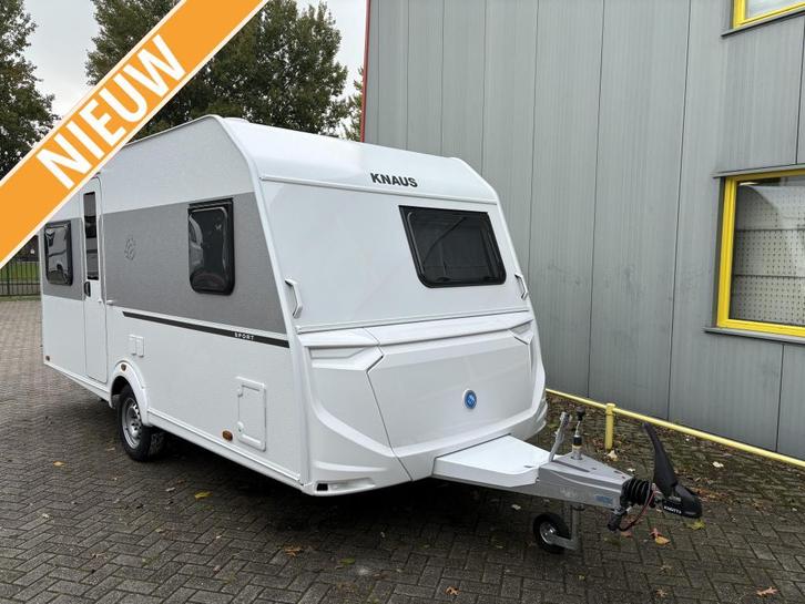Knaus Sport 450 FU Model 2026, Caravans en Kamperen, Caravans, Bedrijf, tot en met 4, 1000 - 1250 kg, Rondzit, Knaus, Frans bed