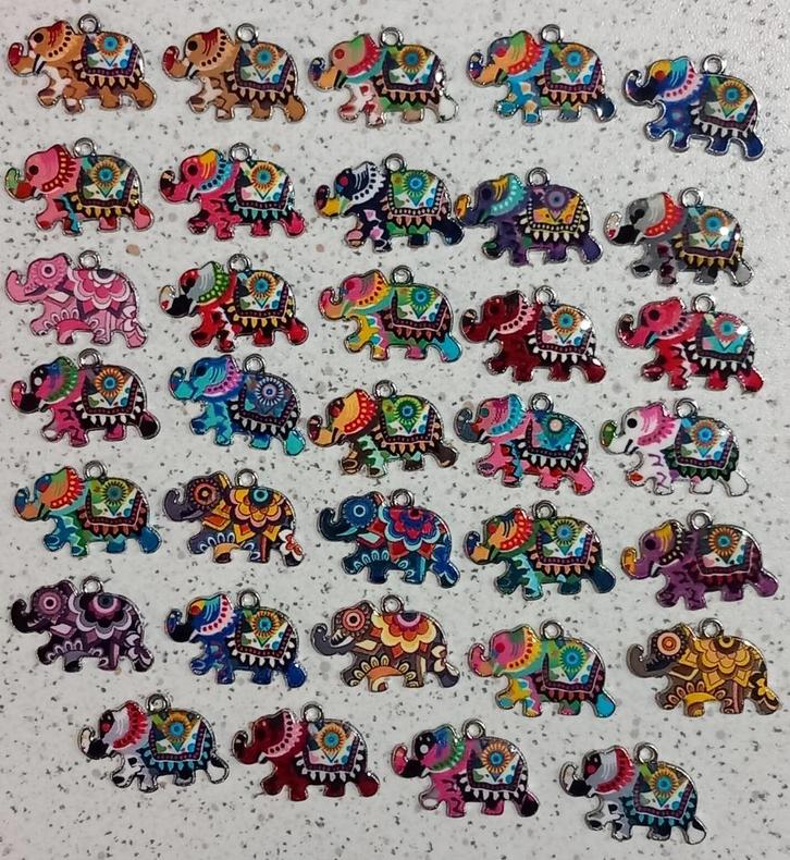 Olifant bedels "nieuw", Hobby en Vrije tijd, Kralen en Sieraden maken, Nieuw, Bedel, Ophalen of Verzenden