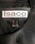 Isaco & Kawa - Prachtige leren jurk maat 38 - Nieuw €280, Maat 38/40 (M), Zwart, Nieuw, Ophalen of Verzenden