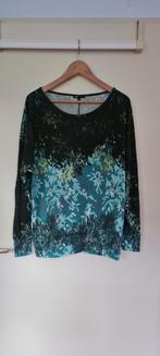 Didi longsleeve, groen/turquoise, L, kleurrijke print., Kleding | Dames, T-shirts, Groen, Maat 42/44 (L), Didi, Lange mouw