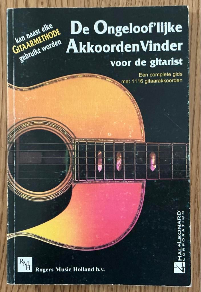 De Ongeloof’lijke AkkoordenVinder voor de gitarist, Muziek en Instrumenten, Ophalen of Verzenden, Zo goed als nieuw, Les of Cursus