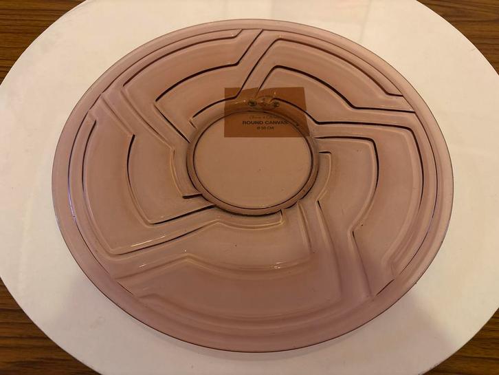 Art deco persglas schaal, Antiek en Kunst, Antiek | Glas en Kristal, Ophalen