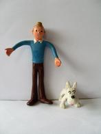 Kuifje en Bobbie Brabo Buigfiguren Tintin et Milou Herge, Verzamelen, Gebruikt, Ophalen of Verzenden, Beeldje of Figuurtje, Kuifje