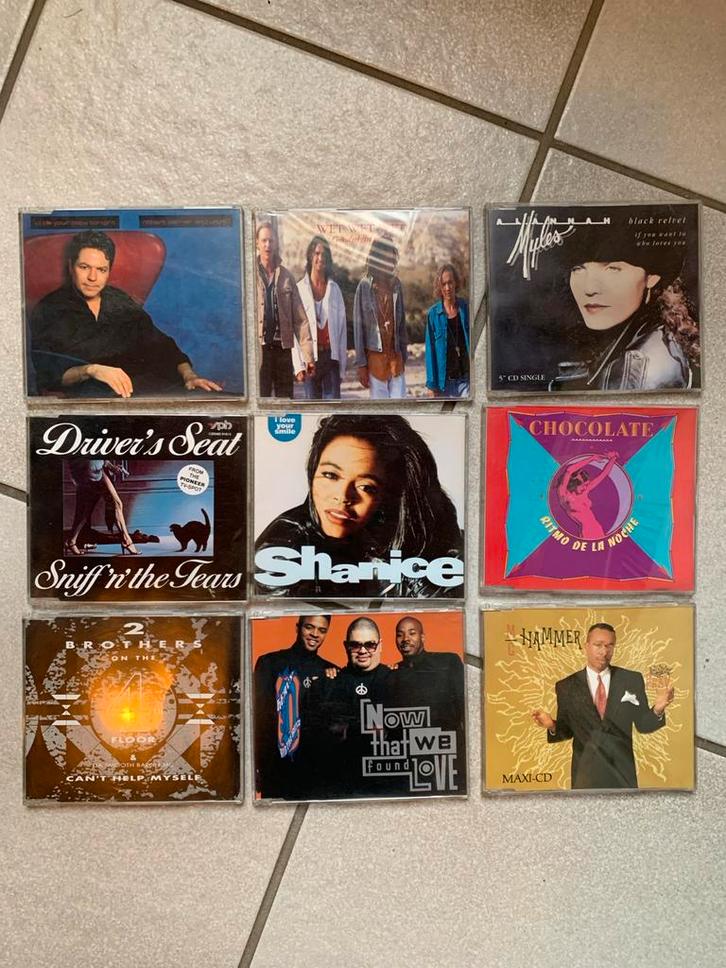 9x CD Singles - Diverse Artiesten, Cd's en Dvd's, Cd's | Overige Cd's, Gebruikt, Ophalen of Verzenden