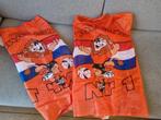 2x Holland vlag Oranje met leeuw / 100 x 70 cm, Diversen, Vlaggen en Wimpels, Ophalen of Verzenden, Gebruikt