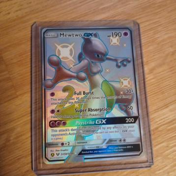 Shiny mewtwo GX hidden fates beschikbaar voor biedingen