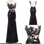 nieuwe galajurk maat 38 zwart (1), Maat 38/40 (M), Galajurk, Zwart, All2wish4