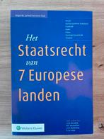 Staatsrecht 7 Europese landen - Nieuw!, Ophalen of Verzenden, Beta, Nieuw, WO
