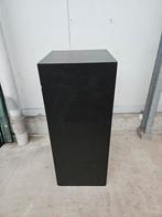 Zuil sokkel display zwart, Huis en Inrichting, Woonaccessoires | Zuilen en Pilaren, Ophalen, Gebruikt