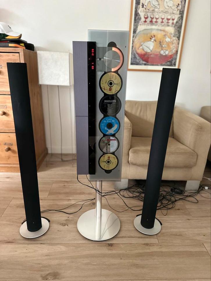Bang & Olufsen BeoSound 9000 Mk 1 incl B&O luidsprekers, Audio, Tv en Foto, Stereo-sets, Gebruikt, Cd-speler, Bang & Olufsen, Ophalen