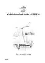 Werkplaatshandboek Heinkel 103 A1&A2 de complete Montage, Motoren, Verzenden, Overige merken