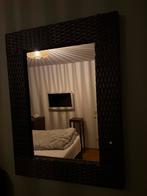 Spiegel 60 x 80 grijze rand, Ophalen, Gebruikt, Minder dan 100 cm, Rechthoekig