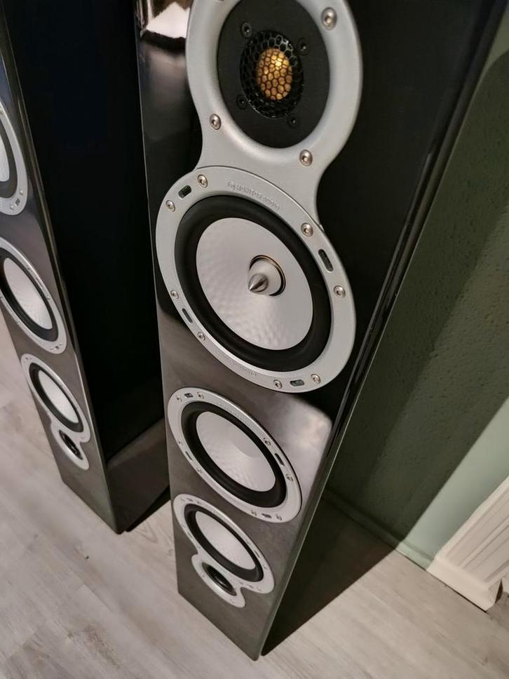 Monitor audio GS60 mintstaat, Audio, Tv en Foto, Luidsprekers, Zo goed als nieuw, Front, Rear of Stereo speakers, 120 watt of meer