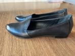 Leren loafers zwart- maat 39 - Manfield, Kleding | Dames, Schoenen, Ophalen, Zwart, Ballerina's, Zo goed als nieuw