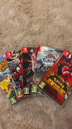 Nintendo Switch OLED Wit | ZGAN | met 5 top games | in doos, Ophalen of Verzenden, Zo goed als nieuw, Met 1 controller, Switch OLED