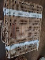 Riviera Masion Rattan Theedoos, Ophalen of Verzenden, Zo goed als nieuw, Rond