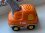 Tim takelwagen - Vtech, Kinderen en Baby's, Speelgoed | Vtech, Gebruikt, Ophalen of Verzenden, 2 tot 4 jaar