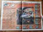 Formule 1-kalender 2024 met Max Verstappen (krant 2024), Ophalen of Verzenden, 1980 tot heden, Knipsel(s)