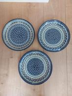 3 Bunzlau Castle Dinerborden, Huis en Inrichting, Keuken | Servies, Ophalen of Verzenden, Zo goed als nieuw, Bord(en), Overige stijlen