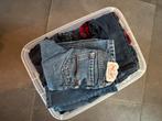 Kist met kleding maat 82 t/m 92 o.a. Tommy Hilfiger, Kleding | Heren, Spijkerbroeken en Jeans, Ophalen, Zo goed als nieuw, Blauw