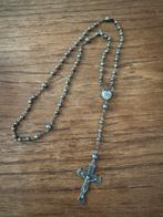 925 zilver rozenkrans, Verzamelen, Ophalen of Verzenden, Zo goed als nieuw, Sieraad, Christendom | Katholiek