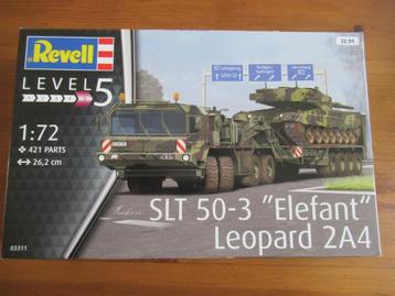 SLT 50-3 Elefant + Leopard 2A4 (Revell 1/72) beschikbaar voor biedingen