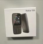Nokia 106 Dual SIM - Nieuw in Doos, Geen camera, Zwart, Fysiek toetsenbord, Nieuw