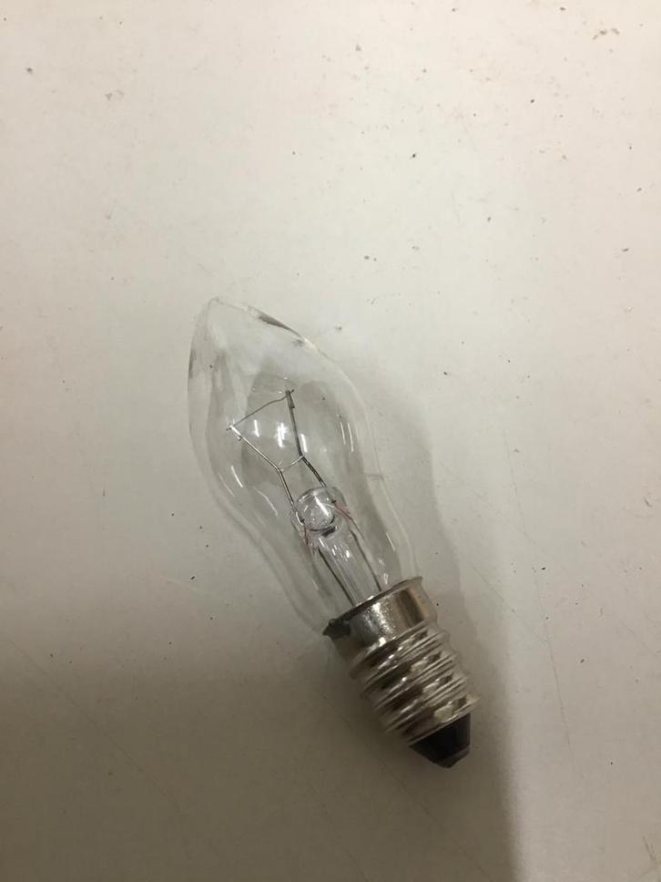 Gloeilamp E14 6 volt 3 watt, Huis en Inrichting, Lampen | Losse lampen, Gebruikt, Gloeilamp, Minder dan 30 watt, E14 (klein), Soft of Flame