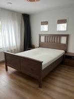 Tijfelaar bed 140x200cm Hemnes IKEA bruin, Ophalen, Gebruikt, Twijfelaar