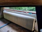 vintage radiator 240x18x60 en 175x18x60 muurbeugels 25 cm, Ophalen, 30 tot 80 cm, Gebruikt, Radiator