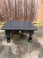 Zwarte salontafel, Ophalen of Verzenden, Rechthoekig, 50 tot 100 cm, Minder dan 50 cm