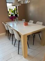 Zuiver, Huis en Inrichting, Tafels | Eettafels, Ophalen, Strak, Gebruikt, Overige materialen