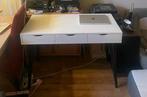 Wit bureau met lades, Huis en Inrichting, Bureaus, Ophalen, Zo goed als nieuw