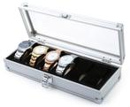 Horlogedoos Voor 6 Horloges / Horloge Doos Opbergdoos Box, Verzenden, Nieuw, Metaal