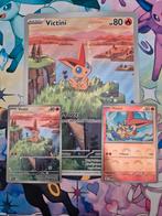 Victini setje pokémon kaarten, Verzenden, Nieuw