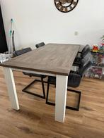 Eettafel, Huis en Inrichting, Tafels | Eettafels, Ophalen, Zo goed als nieuw, Rechthoekig, 50 tot 100 cm