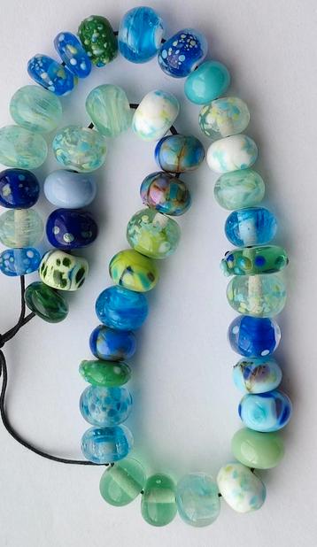 Workshop glaskralen maken, zelf maken, veel kleuren  beschikbaar voor biedingen