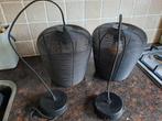 2 hanglampen, Huis en Inrichting, Lampen | Hanglampen, Ophalen of Verzenden, Zo goed als nieuw, Minder dan 50 cm