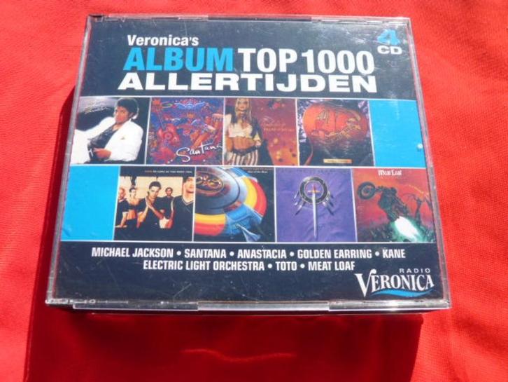 4 CD BOX Veronica 's ALBUM TOP 1000 ALLERTIJDEN (2008), Cd's en Dvd's, Cd's | Pop, Zo goed als nieuw, 1980 tot 2000, Ophalen of Verzenden