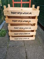 Fruitkistjes,vijf stuks, Doe-het-zelf en Verbouw, Kratten en Dozen, Ophalen, Zo goed als nieuw, Doos