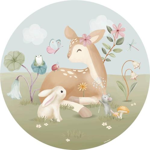 Muurcirkel Sprookjes Tuin Hert Little Dutch, Kinderen en Baby's, Kinderkamer | Inrichting en Decoratie, Nieuw, Wanddecoratie, Ophalen of Verzenden