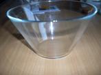 nog nieuwe glazen 12cm hoge schaal, Ophalen, Nieuw, Rond, Glas