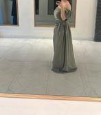 Groene gelegenheidsjurk, Ophalen of Verzenden, Zo goed als nieuw, Groen, Accessoires